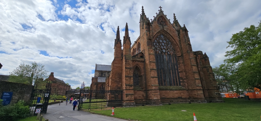 Carlisle Cathedral, roughly 900 years old
