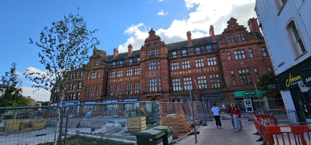 The Crown & Mitre Hotel in Carlisle.