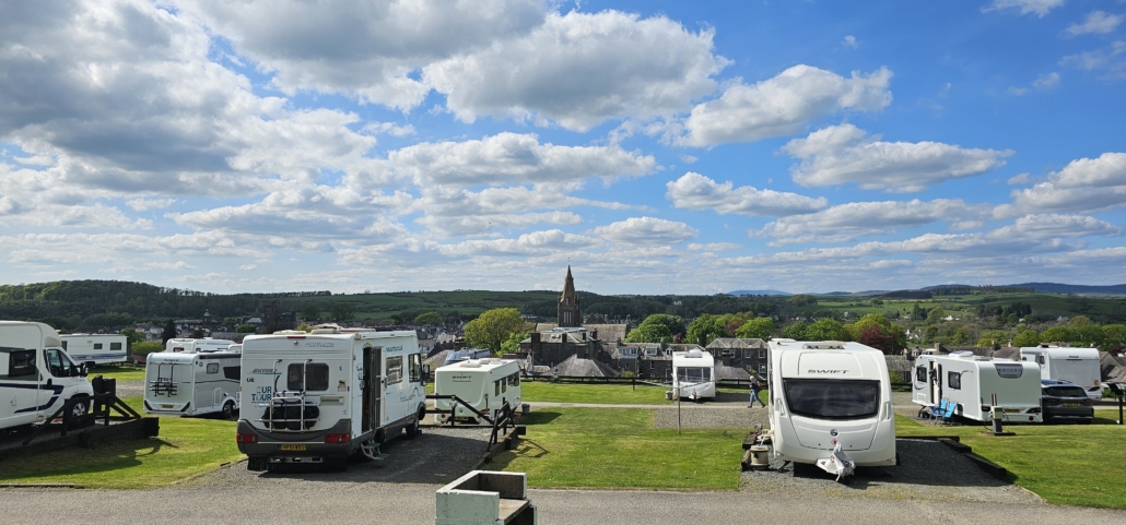 Silvercraigs Caravan park in Kirkcudbright 