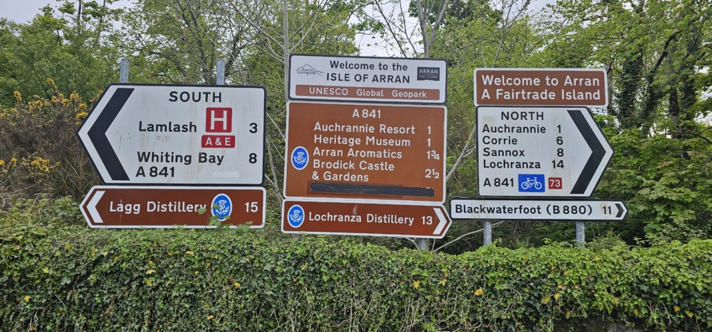 Isle of Arran by Motorhome