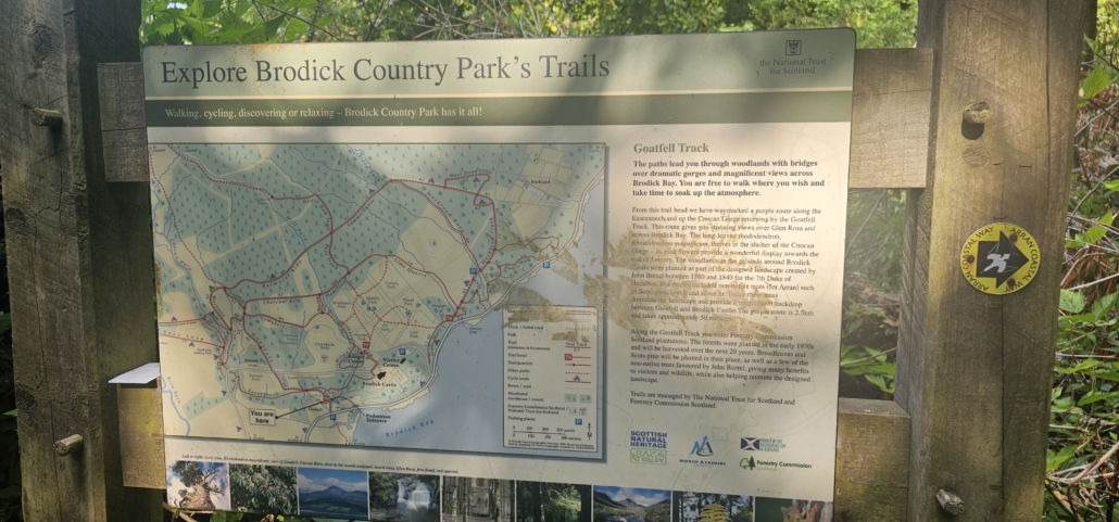 There are, of course, lots of other trails through the glens and mountains to explore