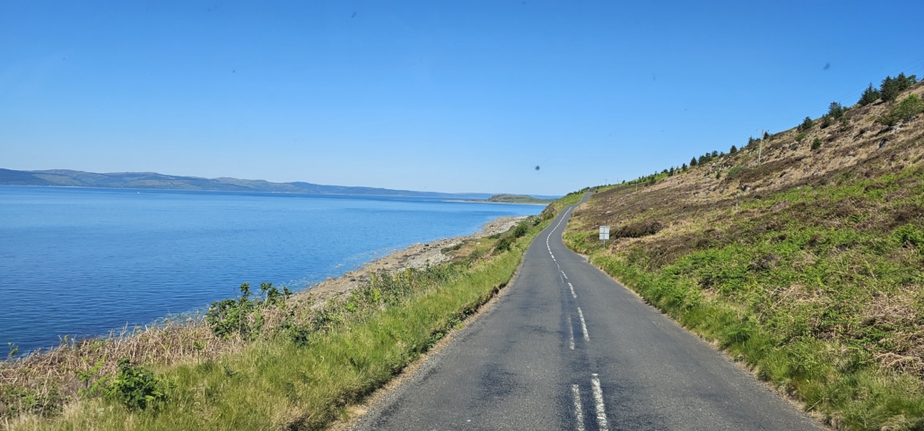 Coast road isle of Arran