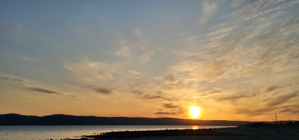 Sunset on Arran