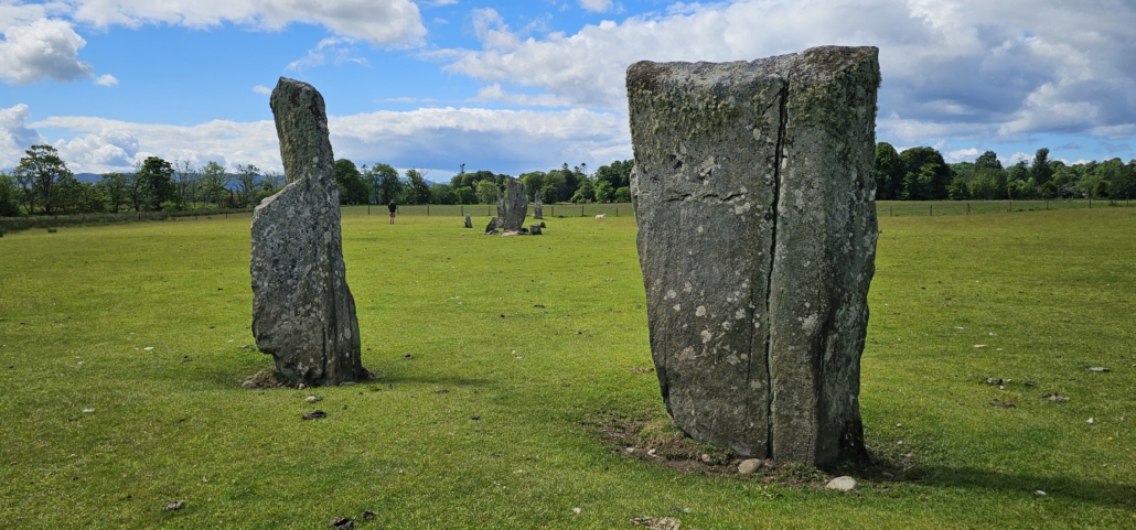 Pre-historic standing stones in the Kilmartin Glen