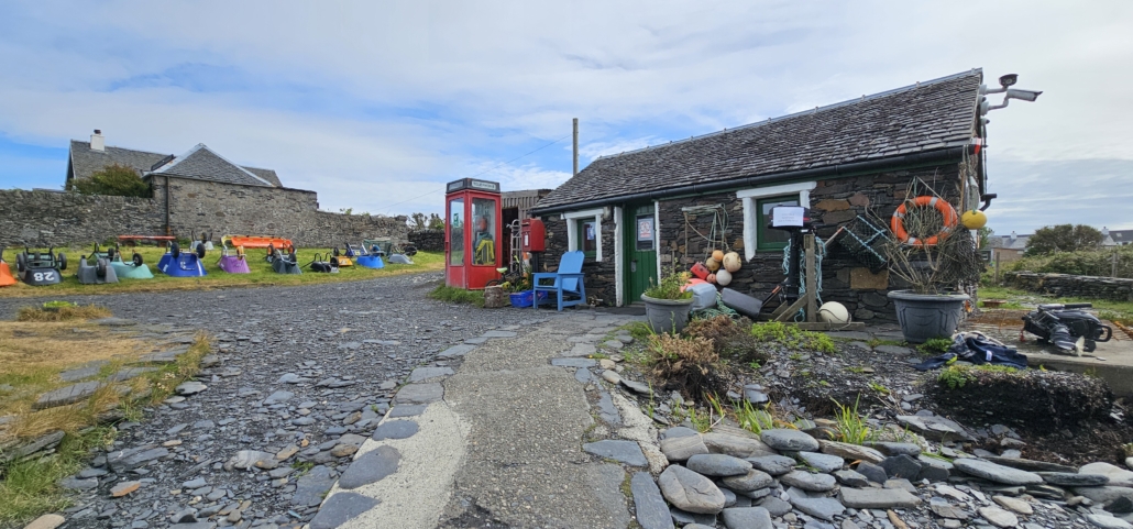 Easdale slate island