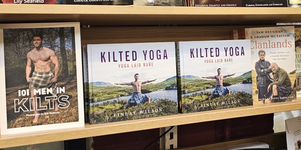 Books and calendars featuring topless men in kilts