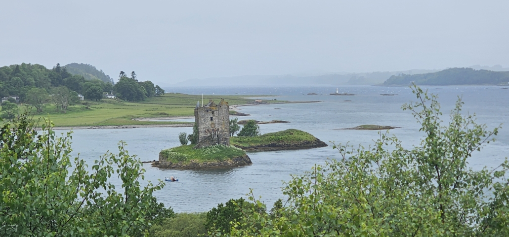 Castle Stalker at Portnacroish