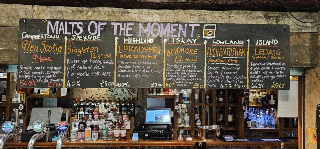 Boots Bar at Clachaig Inn in Glen Coe