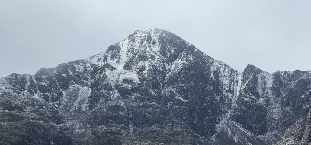 Snow mountains Glen Coe