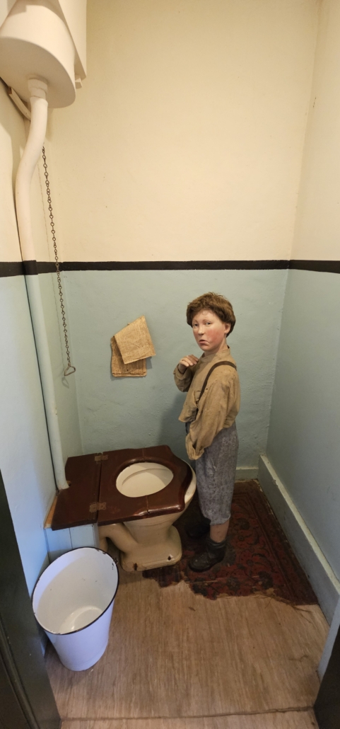 Indoor (shared) toilet at New Lanark