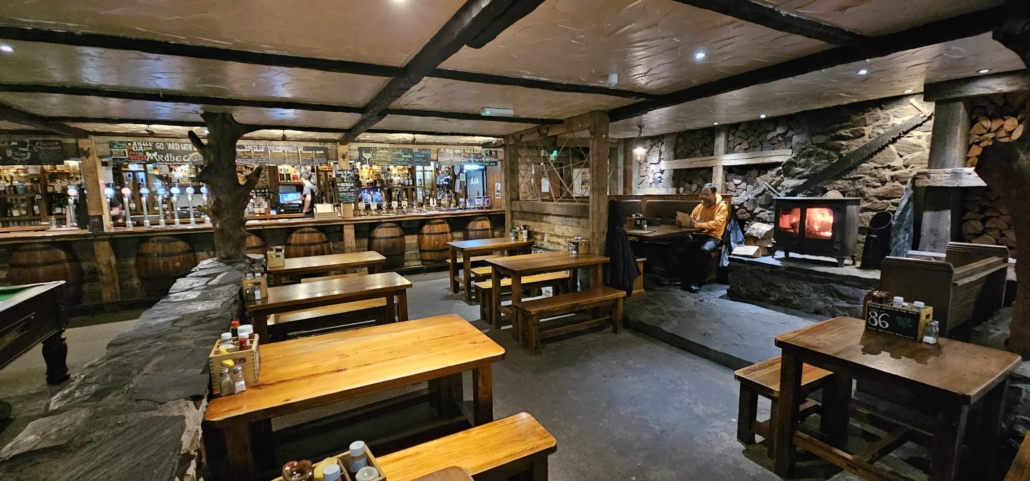 Boots Bar at Clachaig Inn in Glen Coe